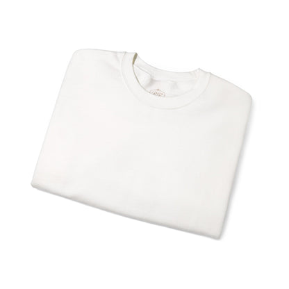 Crewneck Sweatshirt — "Living Proof That Trying Is Optional" Minimal Back-Print