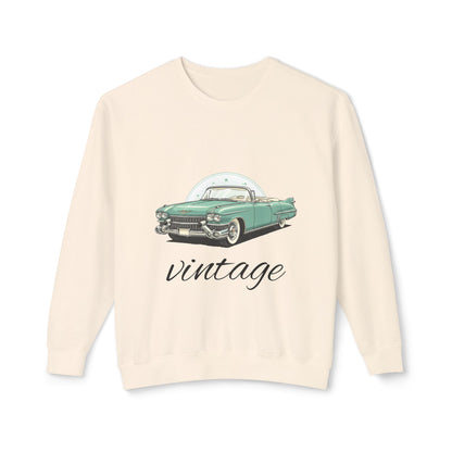 Vintage Green Classic Car Crewneck Sweatshirt