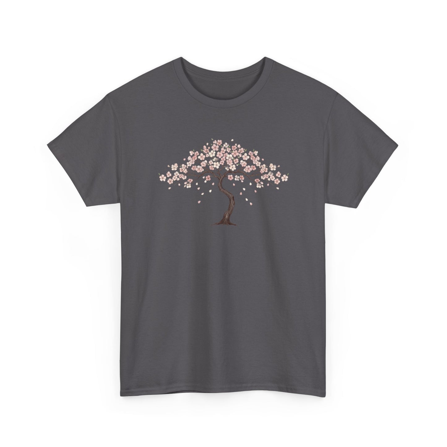 Cherry Blossom Tree T-Shirt — Minimal Floral Spring Tee