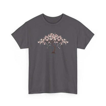 Cherry Blossom Tree T-Shirt — Minimal Floral Spring Tee