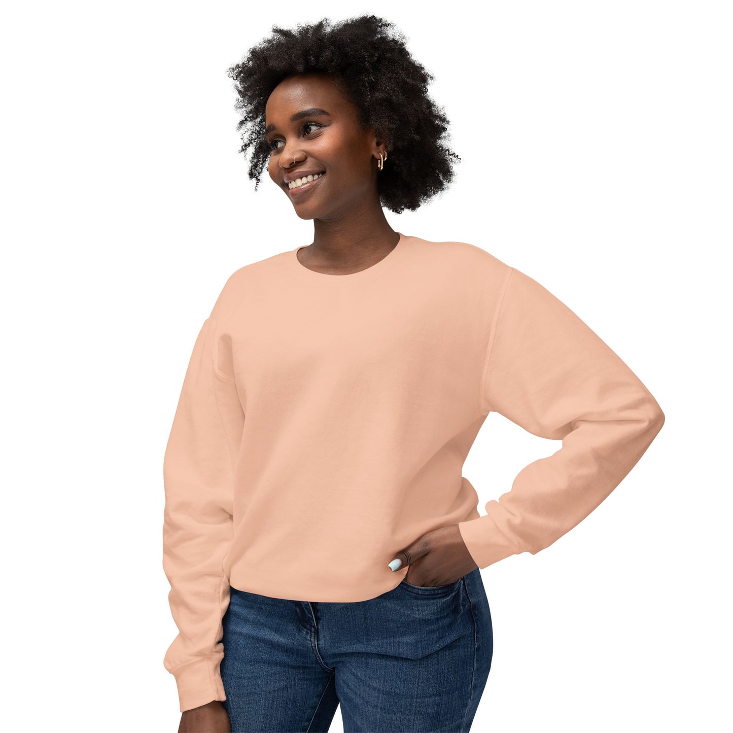 Crewneck Sweatshirt — “Dreams Don’t Quit” Motivational Graphic