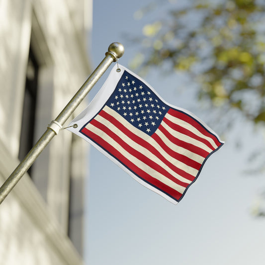 American Double-Sided Flag – Vintage Stars & Stripes Garden Banner