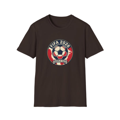 FIFA 2026 Soccer World Cup T-Shirt — Retro Football Fan Tee