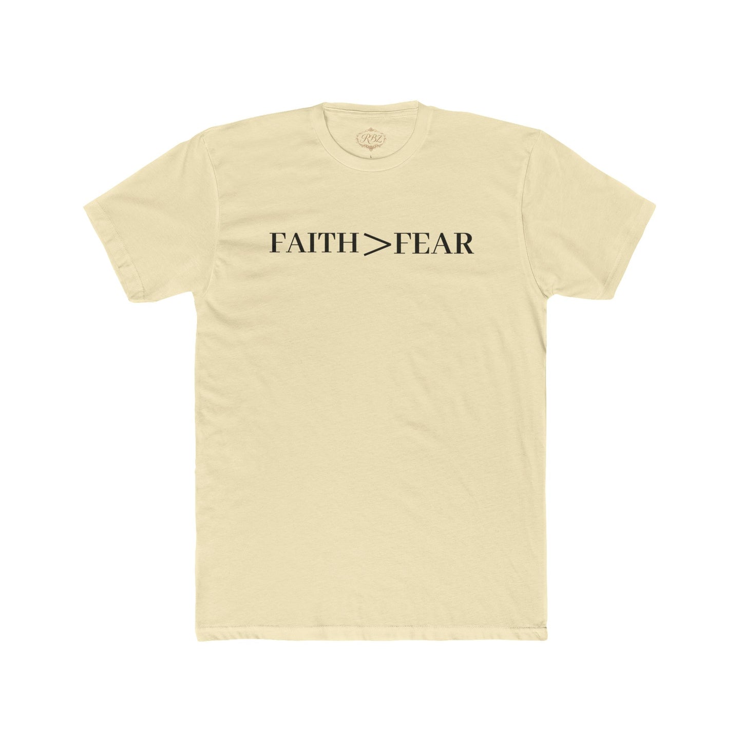 Faith > Fear T‑Shirt — 'Let Your Faith Be Bigger Than Your Fear' Inspirational Tee