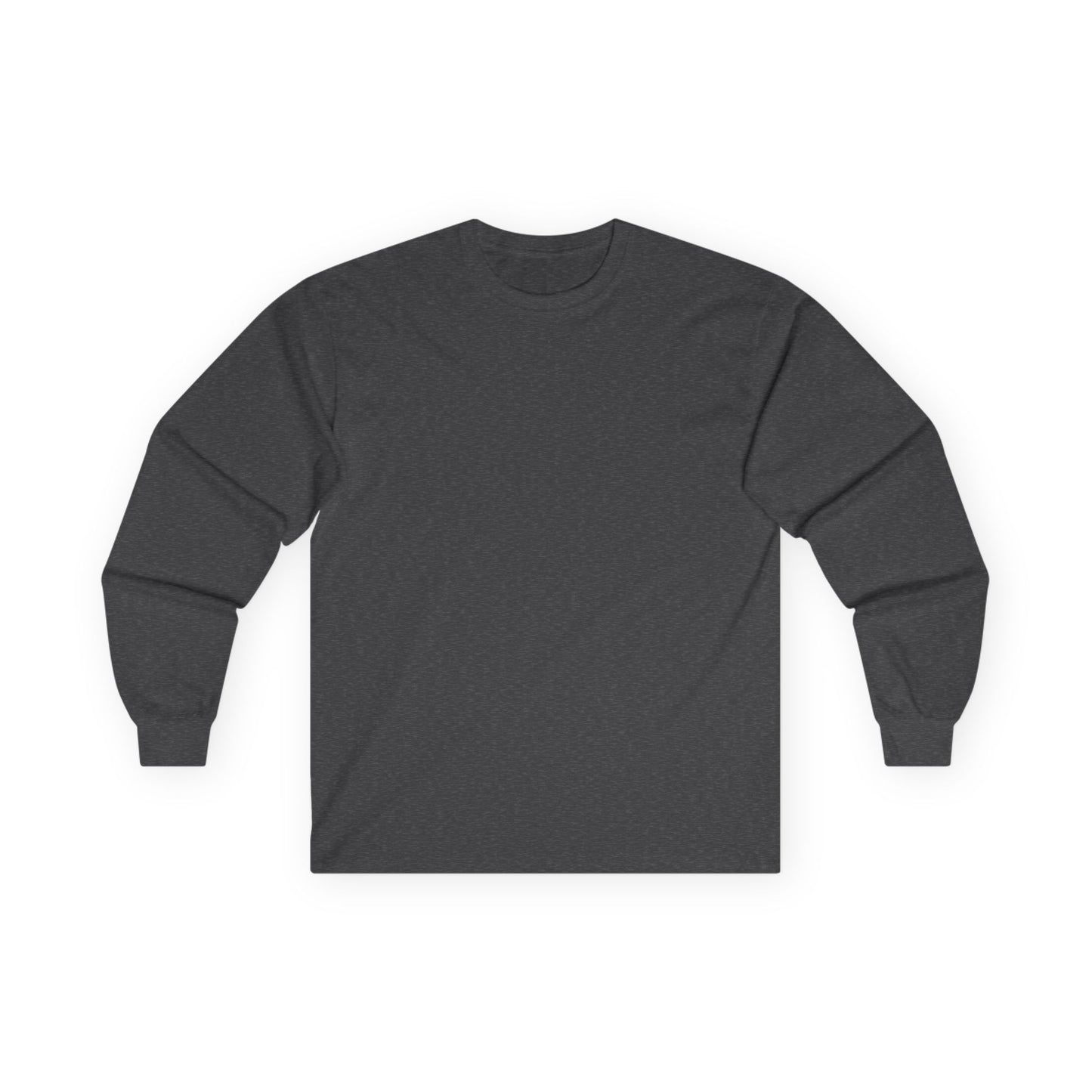 Long Sleeve Tee — "Breathe, Believe and Trust Yourself" Inspirational Back Text