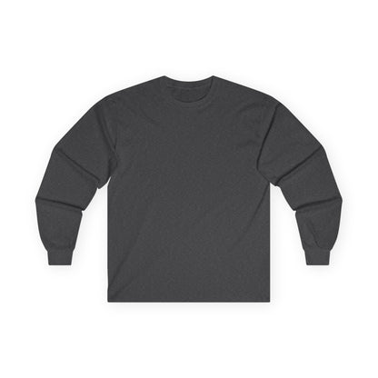 Long Sleeve Tee — "Breathe, Believe and Trust Yourself" Inspirational Back Text