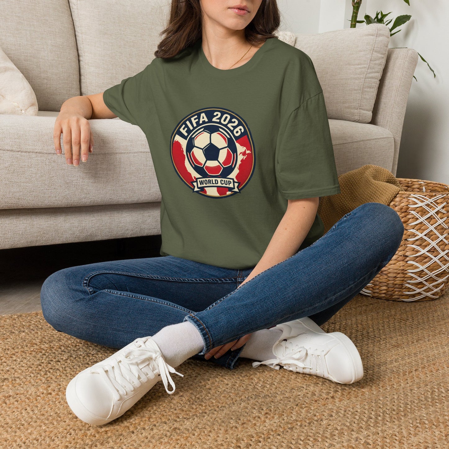 FIFA 2026 Soccer World Cup T-Shirt — Retro Football Fan Tee