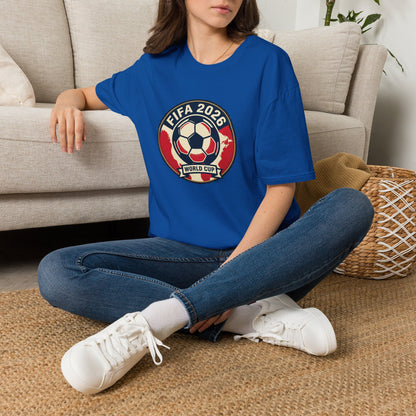 FIFA 2026 Soccer World Cup T-Shirt — Retro Football Fan Tee