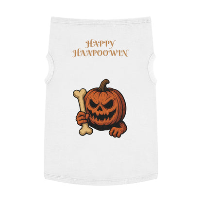 Halloween Pet Tank Top, Dog Costume, Pumpkin Themed, Fall Fashion, Pet Apparel, Seasonal Wear