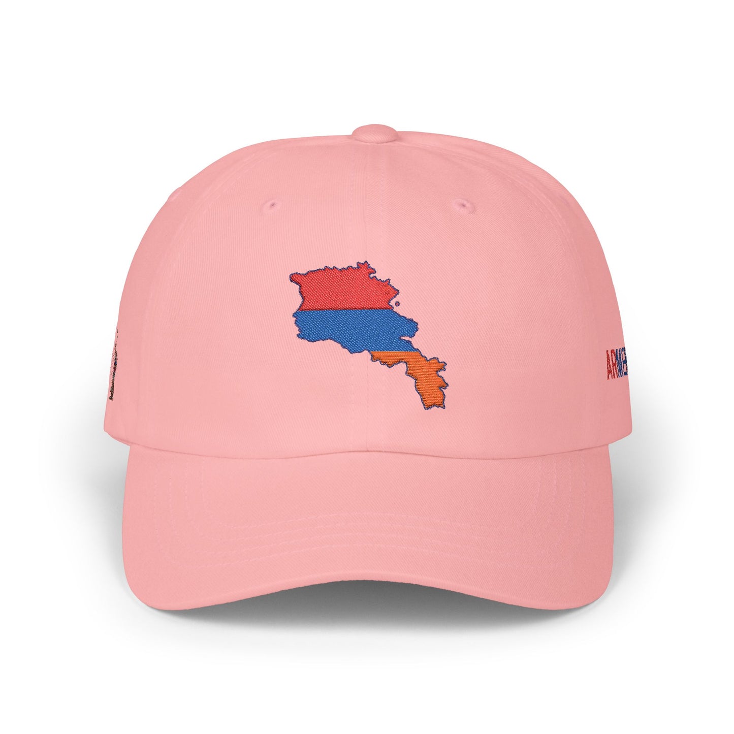 Armenia Flag Dad Cap — Embroidered Map Baseball Hat