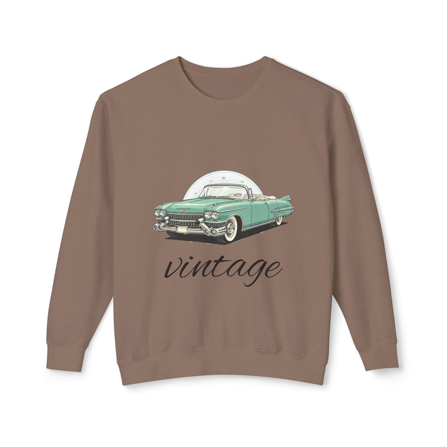 Vintage Green Classic Car Crewneck Sweatshirt