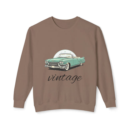 Vintage Green Classic Car Crewneck Sweatshirt