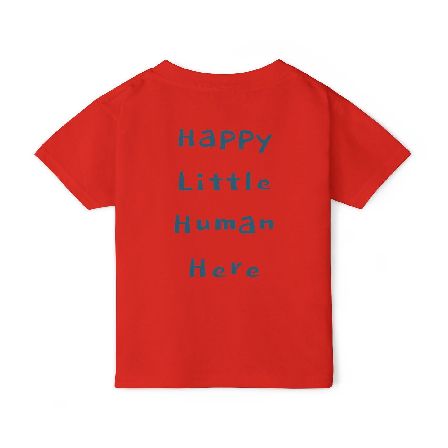 Little Explorer Toddler T‑Shirt — Cute Animal Crew with “Little Explorer” Front & “Happy Little Human Here” Back