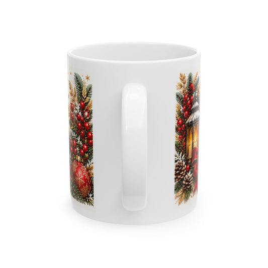 Believe in Christmas Magic Ceramic Mug