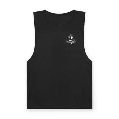 Barnard Tree Tank Top — Minimalist Chest Logo Athletic Tank