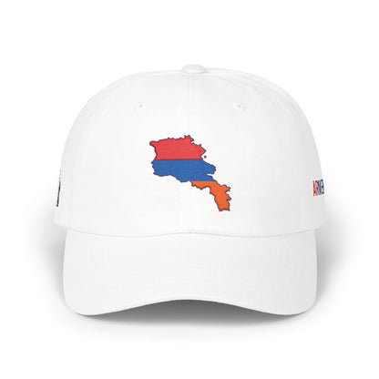 Armenia Flag Dad Cap — Embroidered Map Baseball Hat
