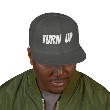 Snapback Hat — "Grown Up" Embroidered Streetwear Cap