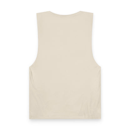 Barnard Tree Tank Top — Minimalist Chest Logo Athletic Tank