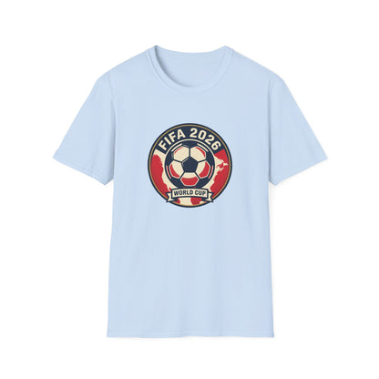 FIFA 2026 Soccer World Cup T-Shirt — Retro Football Fan Tee