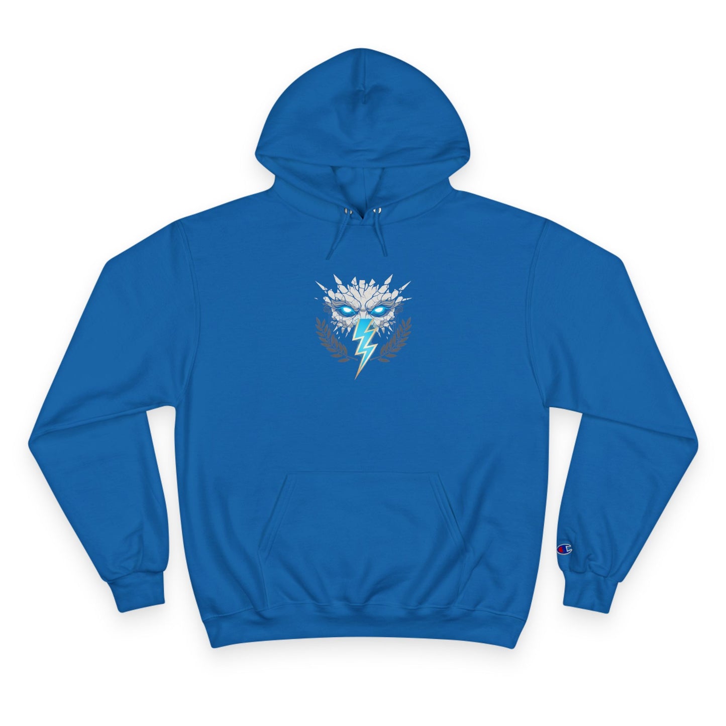 Champion Hoodie — Lightning Crest Athletic Logo Pullover