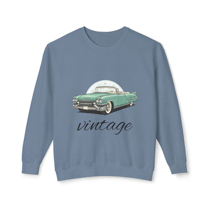 Vintage Green Classic Car Crewneck Sweatshirt