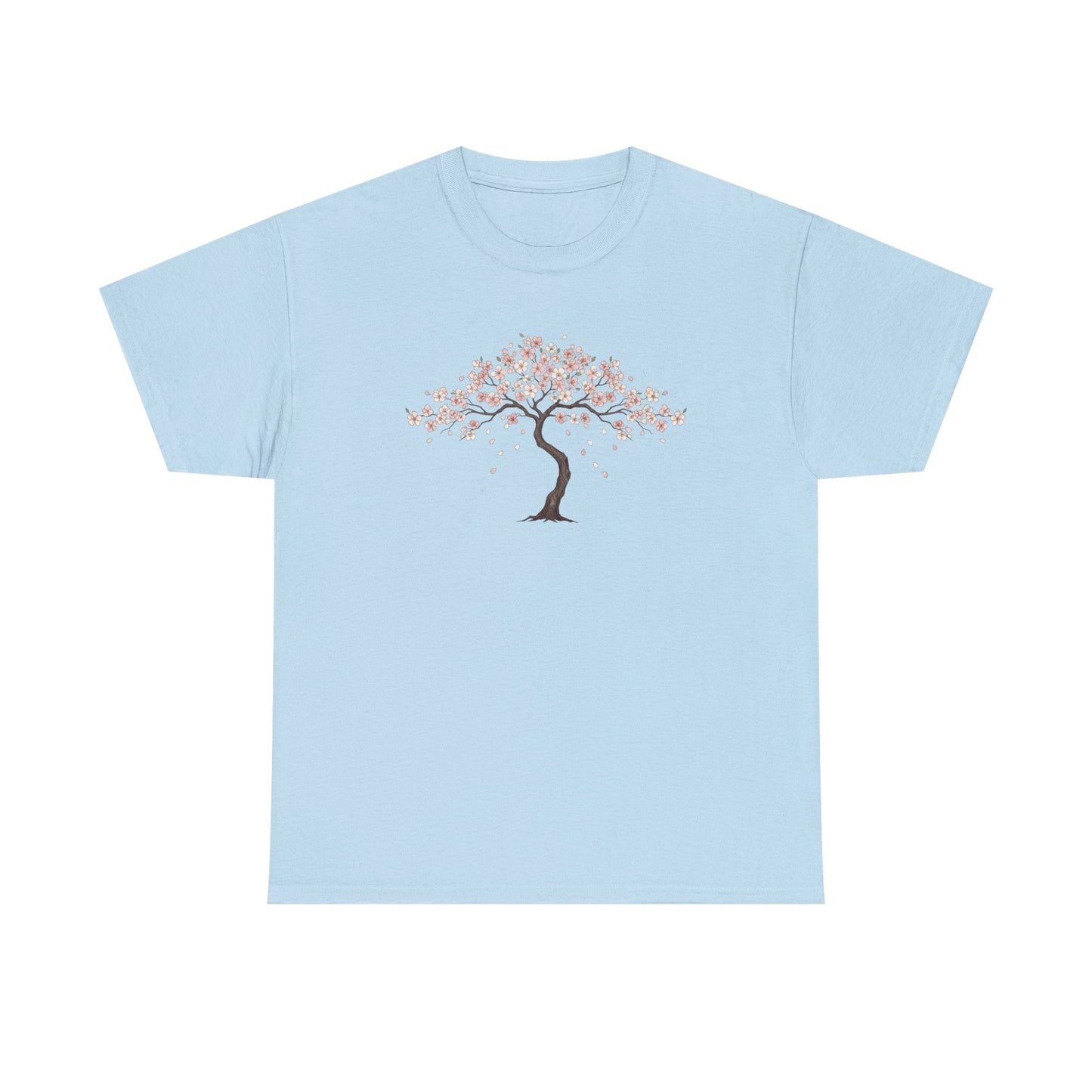 Cherry Blossom Tree T-Shirt — Minimal Floral Spring Tee