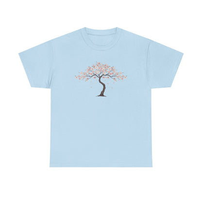 Cherry Blossom Tree T-Shirt — Minimal Floral Spring Tee