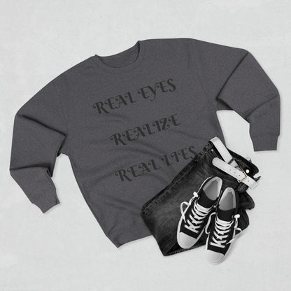 Unisex Crewneck Sweatshirt with Inspirational Quote, Cozy Sweatshirt, Gift for Friends, Motivational Apparel, Casual Wear, Trendy Sweatshirt