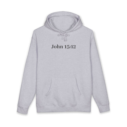 John 15:12 Christian Hoodie — Love One Another Sweatshirt