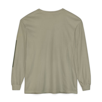 Minimalist Green Drop Long Sleeve T-Shirt