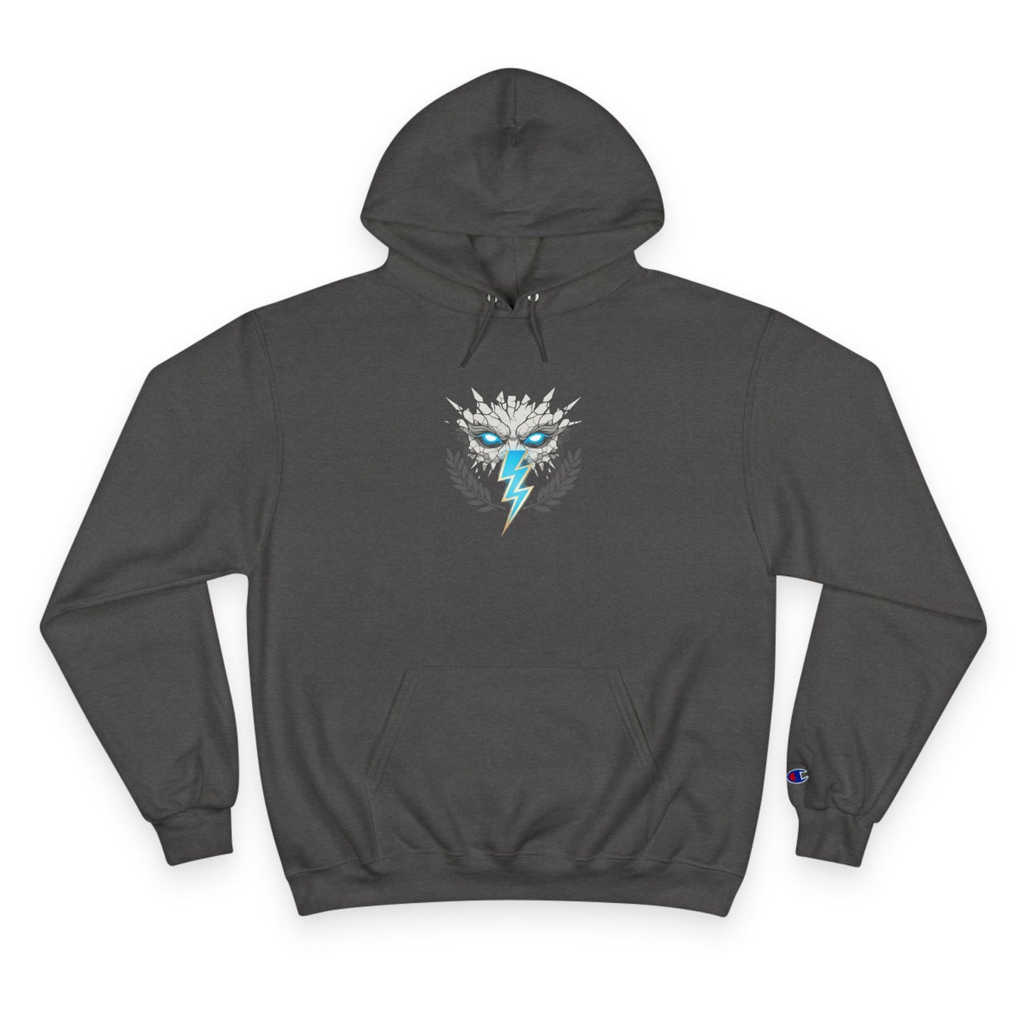Champion Hoodie — Lightning Crest Athletic Logo Pullover