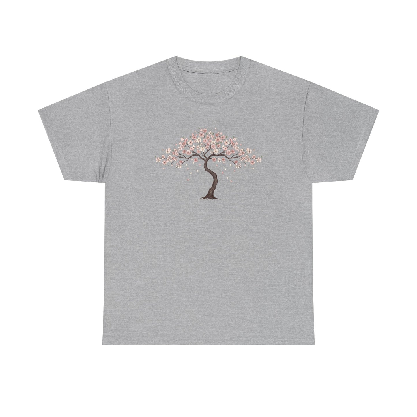 Cherry Blossom Tree T-Shirt — Minimal Floral Spring Tee