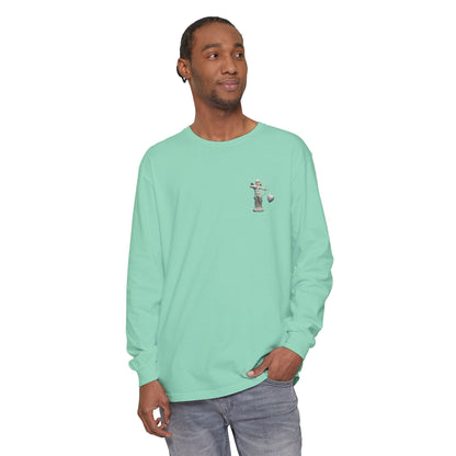 Cupid Cherub Long Sleeve Tee — Vintage Cupid Heart Graphic