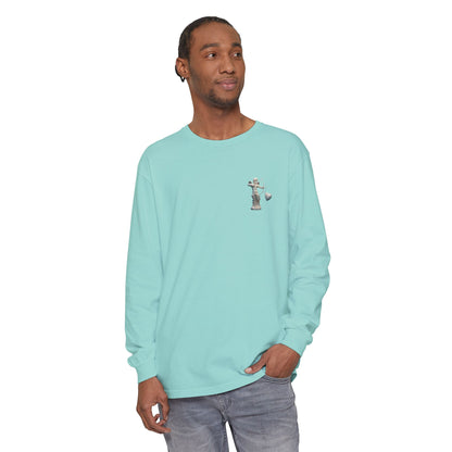 Cupid Cherub Long Sleeve Tee — Vintage Cupid Heart Graphic