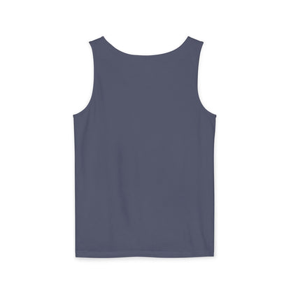 Flamingo Beach Tank Top — Tropical Palm Vacation Graphic Tank