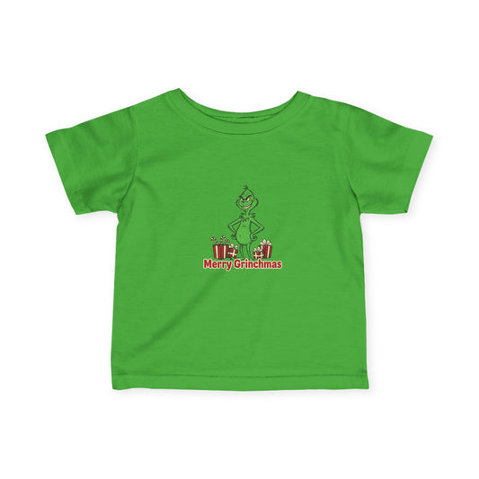 Infant Tee — Merry Grinchmas Baby Christmas Shirt