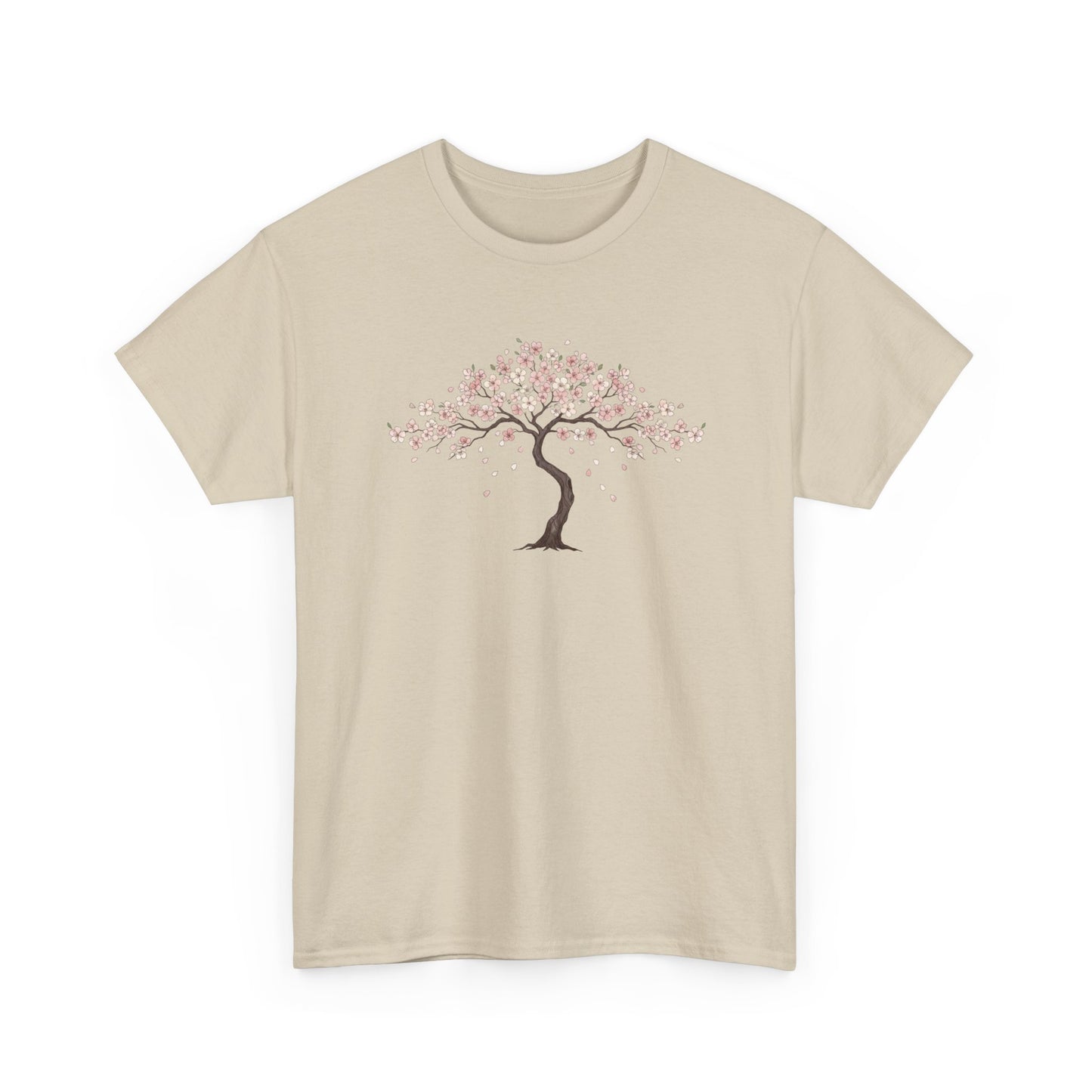 Cherry Blossom Tree T-Shirt — Minimal Floral Spring Tee