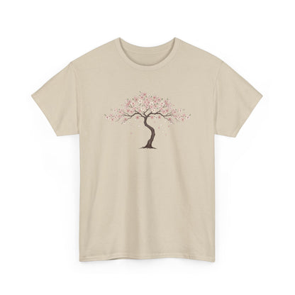 Cherry Blossom Tree T-Shirt — Minimal Floral Spring Tee
