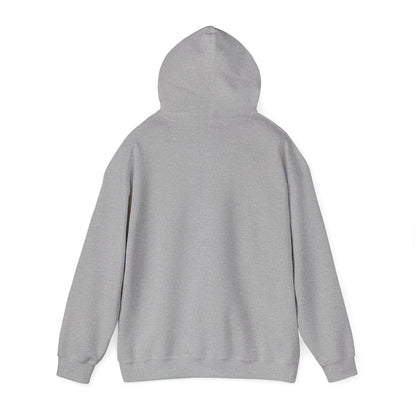 Windswept Tree Hoodie – Minimal Black Ink Nature Pullover