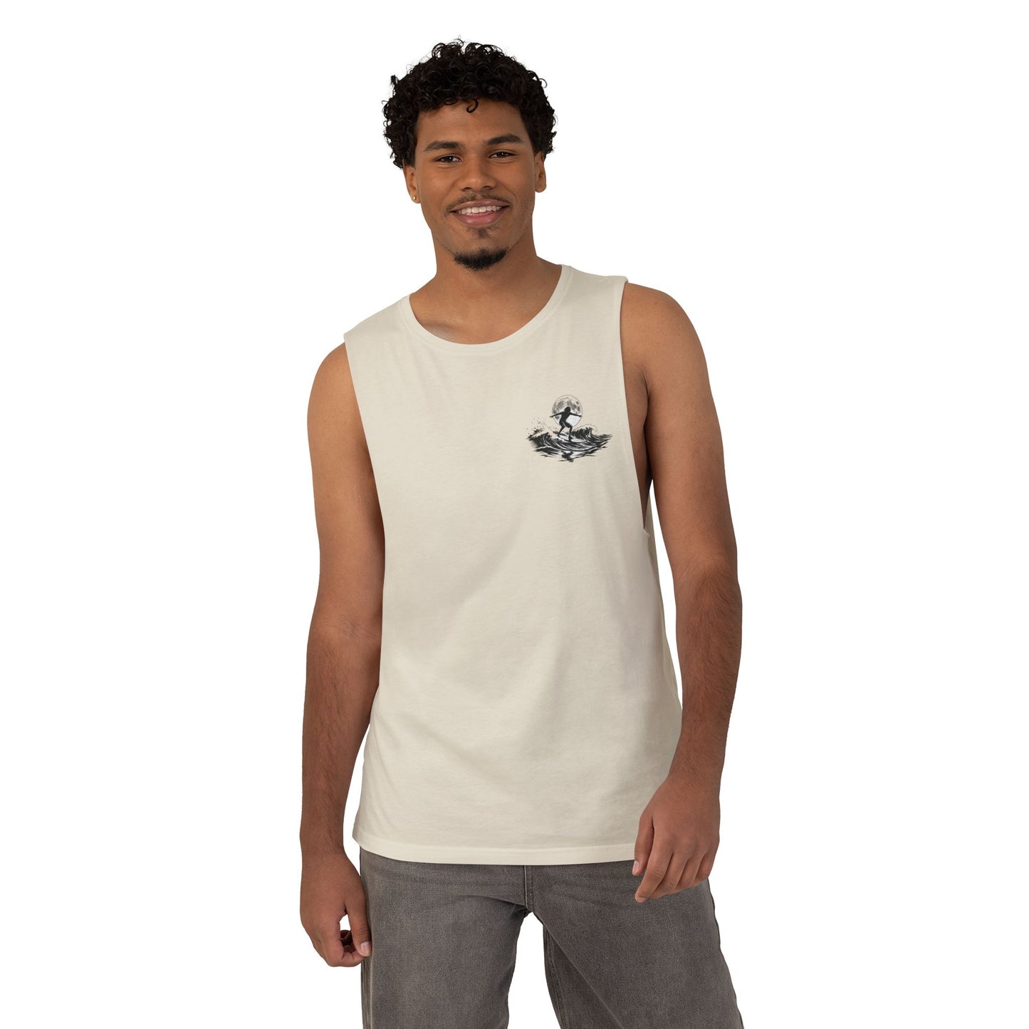 Barnard Tree Tank Top — Minimalist Chest Logo Athletic Tank