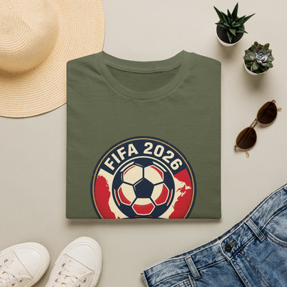 FIFA 2026 Soccer World Cup T-Shirt — Retro Football Fan Tee