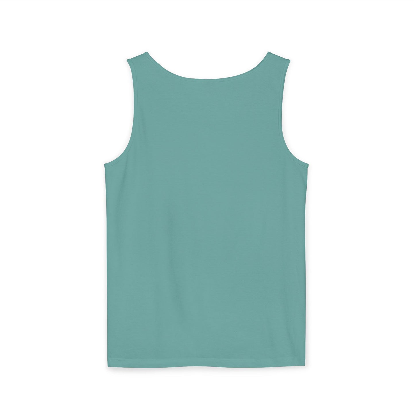 Flamingo Beach Tank Top — Tropical Palm Vacation Graphic Tank