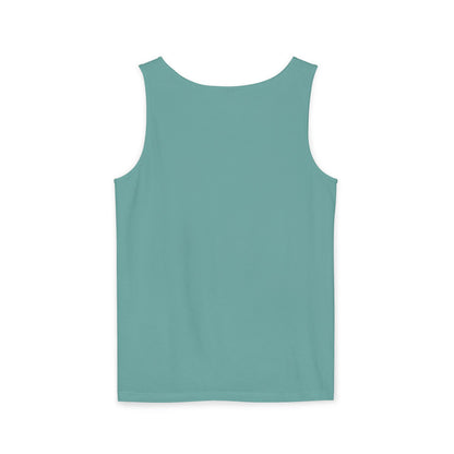 Flamingo Beach Tank Top — Tropical Palm Vacation Graphic Tank