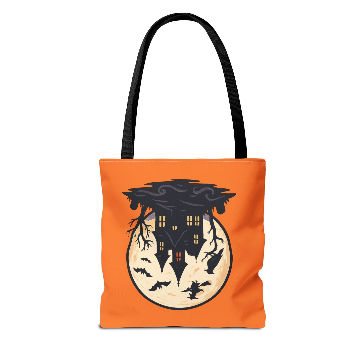 Halloween Themed Tote Bag, Pumpkin Design Bag, Spooky Tote, Trick or Treat Bag, Festive Shopping Tote, Fall Accessory
