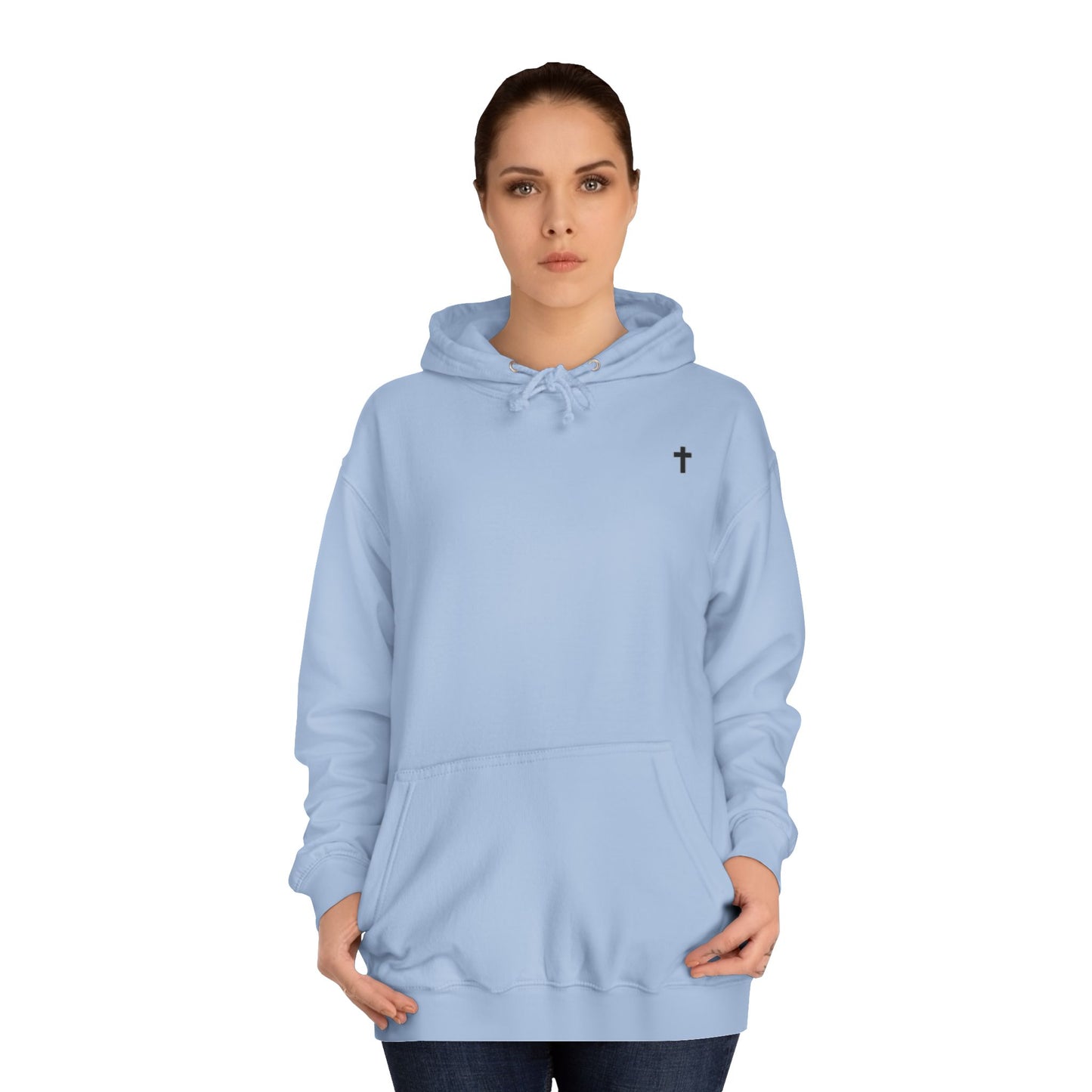 Religious Cross Hoodie — Ornate Gothic Cross Pullover