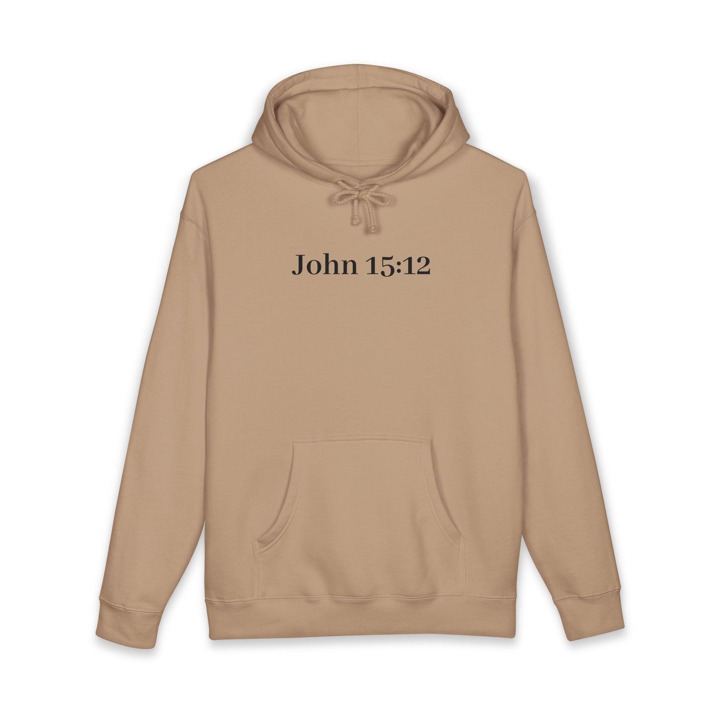 John 15:12 Christian Hoodie — Love One Another Sweatshirt