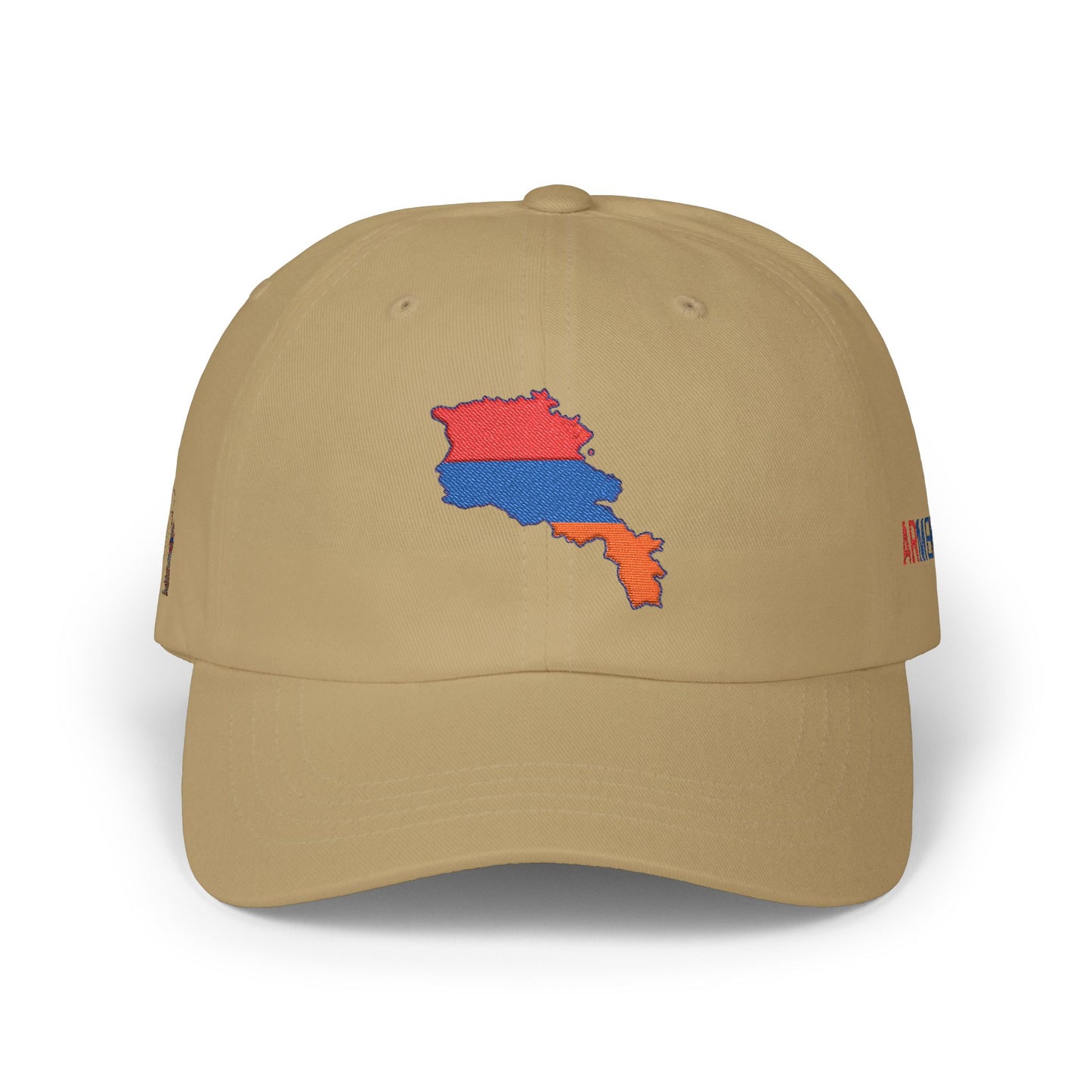 Armenia Flag Dad Cap — Embroidered Map Baseball Hat