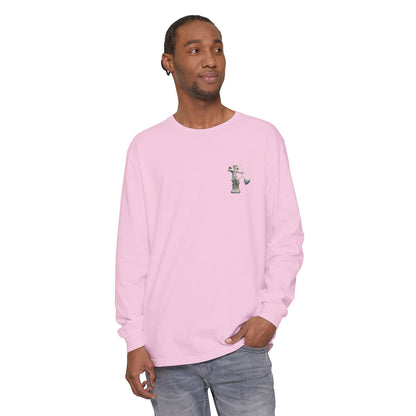Cupid Cherub Long Sleeve Tee — Vintage Cupid Heart Graphic