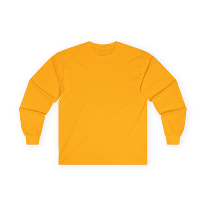 Long Sleeve Tee — "Breathe, Believe and Trust Yourself" Inspirational Back Text