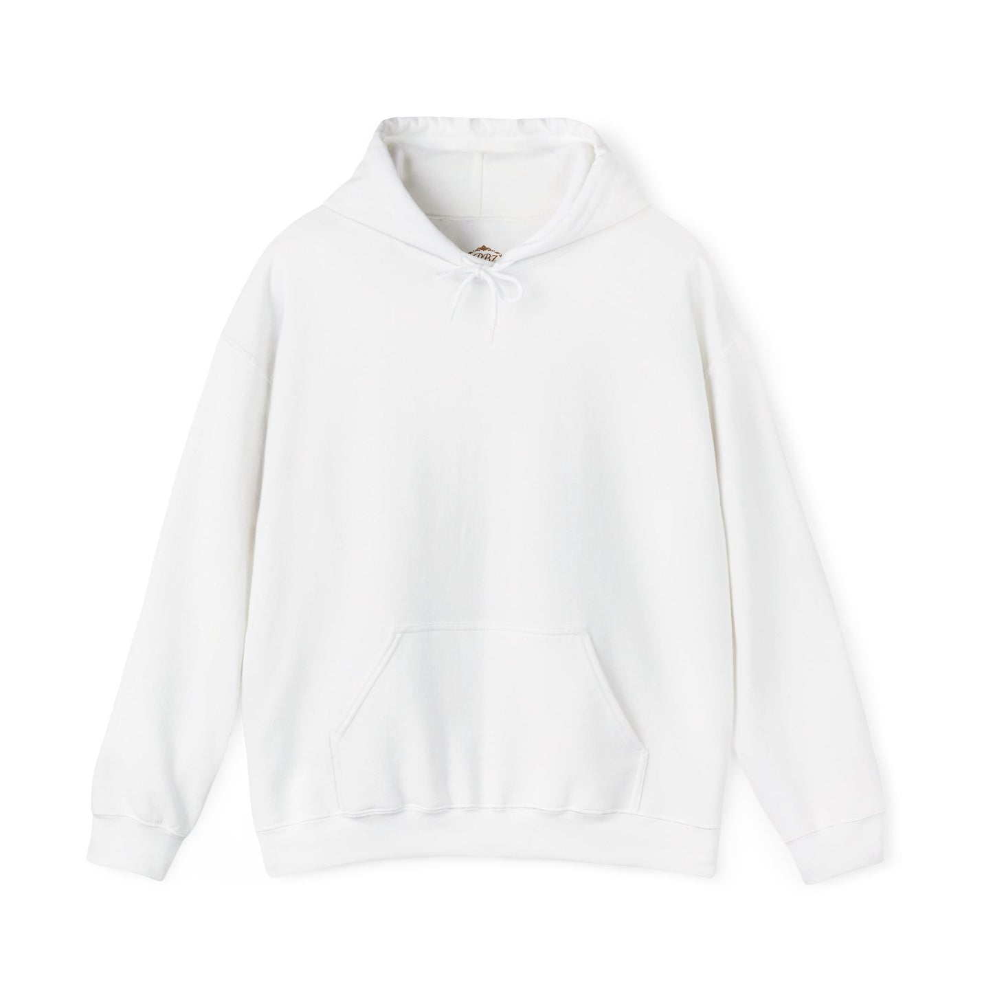 Hoodie — "Smiling Is a Superpower" Minimal White Pullover
